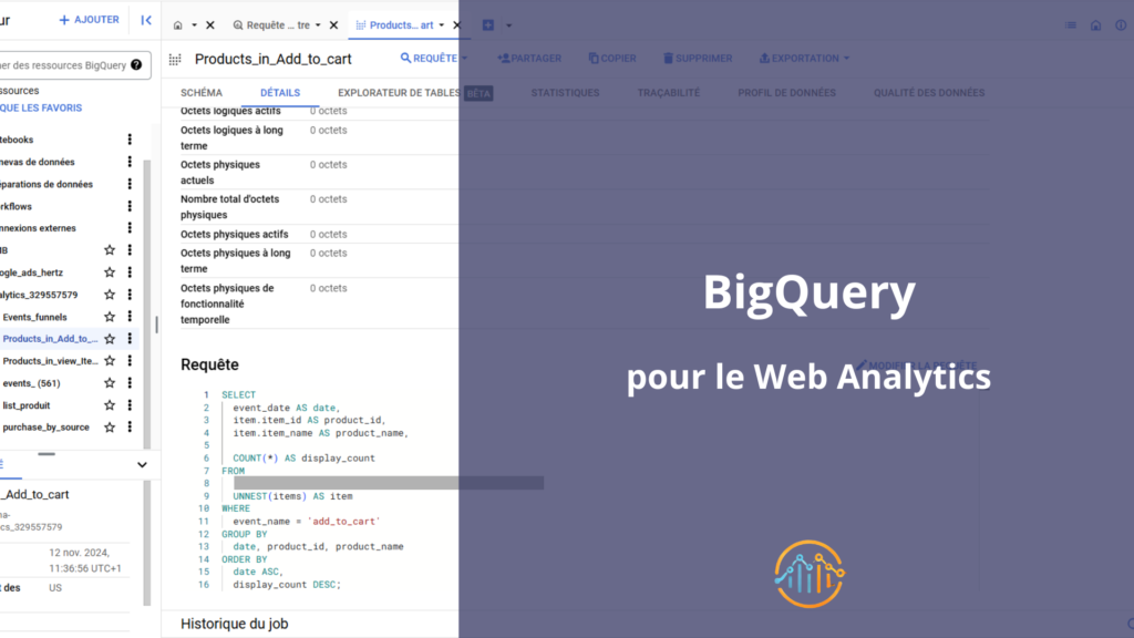 BigQuery pour le web analytics